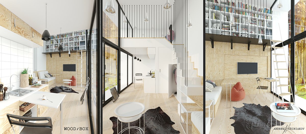tiny home loft ideas Thiết kế nhân đôi không gian cho những căn nhà nhỏ nhờ gác xép
