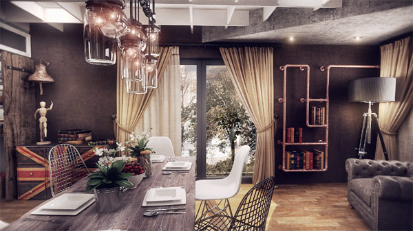 aaa Living + Dining 2 Khám phá không gian căn nhà cực đẹp theo phong cách vintage